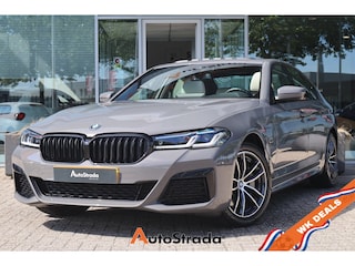 BMW 5-serie (g30) 530e M-Sport 292pk | Leder | Sfeer | Laser LED | Pano | Navigatie | Memory | Stoelverwarming