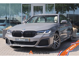 BMW 5-serie (g30) 530e M-Sport 292pk | Leder | Sfeer | Laser LED | Pano | Navigatie | Memory | Stoelverwarming