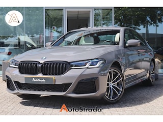 BMW 5-serie (g30) 530e M-Sport 292pk | Leder | Sfeer | Laser LED | Pano | Navigatie | Memory | Stoelverwarming