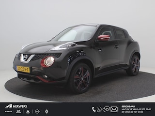 Nissan Juke 1.2 DIG-T Tekna Dynamic Edition / Navigatie / Airco Climate control / Cruise Control / All Seasonbanden / Historie aanwezig / Rode design details Interieur & Exterieur / LMV / Achteruitrijcamera /