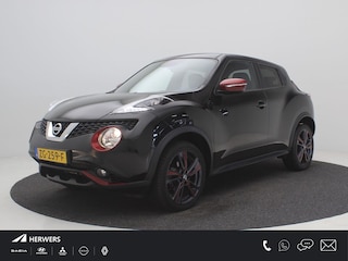 Nissan Juke 1.2 DIG-T Tekna Dynamic Edition / Navigatie / Airco Climate control / Cruise Control / All Seasonbanden / Historie aanwezig / Rode design details Interieur & Exterieur / LMV / Achteruitrijcamera /