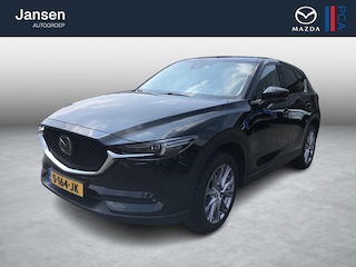 Mazda CX-5 2.5 SkyActiv-G 194 GT-M , Automaat, Trekhaak, Leder, All Season, 19 Inch LMV, HUD, 360 View, Apple Carplay, Bose, Stuur/Stoelverwarming, Stoelventilatie, Adap. Cruise, Auto. Achterklep