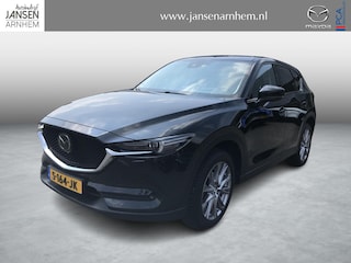 Mazda CX-5 2.5 SkyActiv-G 194 GT-M , Automaat, Trekhaak, Leder, All Season, 19 Inch LMV, HUD, 360 View, Apple Carplay, Bose, Stuur/Stoelverwarming, Stoelventilatie, Adap. Cruise, Auto. Achterklep