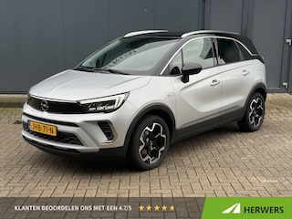 Opel Crossland 1.2 Turbo Ultimate / AGR Comfortstoelen / Navigatie /  Half Leder/Alcantara Bekleding / LED Verlichting / 360 Graden Camera / Dual Zone Climate Control / Cruise Control / Apple CarPlay/Android Auto / Dode hoek /