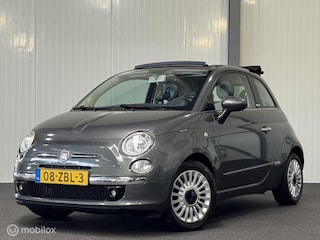 Fiat 500 0.9 TwinAir Lounge [ NAP half-leder navigatie ]