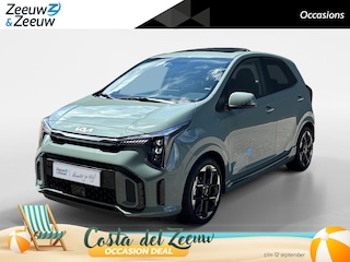 Kia Picanto 1.0 GDi GT-Line Automaat | Schuif/kanteldak | Stoel/stuur verwarming | Keyless entry | Fabrieksgarantie | NAP
