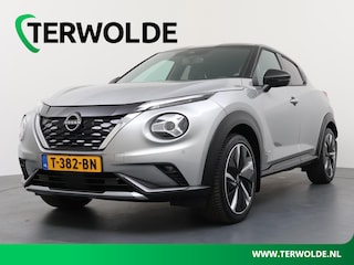 Nissan Juke 1.6 Hybrid N-Design | Trekhaak | Adapt. Cruise | Stoel-, Stuur- & Voorruitverw. | BOSE Audio |