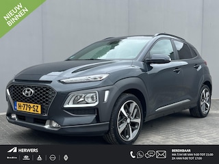 Hyundai Kona 1.0T Premium / Trekhaak (1.200KG) / Cruise Control / Stuur-, Stoelverwarming / Apple Carplay&Android Auto / Navigatie / Airco / Sportief Interieur /