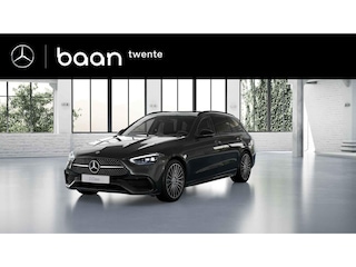 Mercedes-Benz C 300 e Estate 140 Years Edition | AMG Line | Panoramadak | Trekhaak | Memory pakket | Stoelverwarming voor | Nightpakket | Spiegelpakket