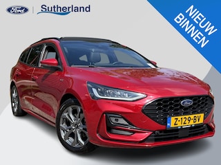 Ford Focus Wagon 1.0 EcoBoost Hybrid ST Line X 155pk | Vol leder | Panoramadak | | Adaptive cruise control | Winter Pack | All season banden | Camera