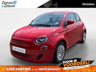 Fiat 500 RED 24 kWh Slechts 583KM! | BTW verrekenbaar voor ondernemers | 8 jaar batterij garantie en 5 jaar op de auto |