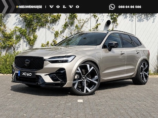 Volvo XC60 2.0 T8 Plug-in hybrid AWD Ultra Black Edition Executive | Luchtvering | 22" | Gelamineerd Glas | Bowers & Wilkins | Stoelmassage & Ventilatie | Stoel & Stuurverwarming | 360 Camera | Pilot Assist | BLIS |