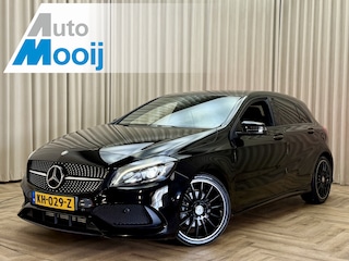 Mercedes-Benz A-klasse 160 AMG Night Edition Org.NL! / Facelift / Camera / LED / Leder/Alcantara / Cruise / Navigatie / 18'' LMV