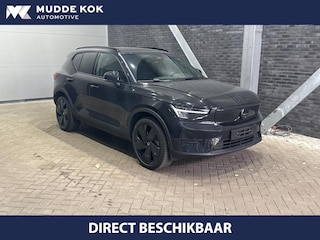 Volvo EX40 Single Motor Extended Range Plus Black Ed. 82 kWh | 360° Camera | ACC | 20 Inch | Stoel+Stuurverwarming | Harman/Kardon