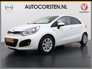 Kia Rio 1.2I 86PK 5Drs Trekhaak Airco Cruise Control Bluetooth Lichtsensor Business Line Isofix ESP Privacy Glas Mistlampen USB Elek.Ramen+Spiegels Dealeronderhouden 900KG Trekgewicht 2e Eigenaar