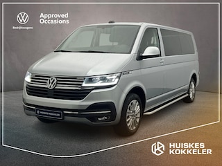 Volkswagen Transporter T6.1 2.0 TDI 150pk DSG L2 Bulli Dubbele cabine | Trekhaak | Lage km.stand |Achterdeuren | Sidebars | ACC | LED koplampen