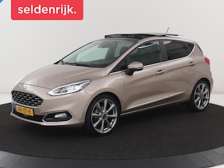Ford Fiesta 1.0 EcoBoost Vignale | Panoramadak | Carplay | Lederen bekleding | Camera | Adaptive Cruise | Navigatie | Stoel & stuurverwarming | LM | B&O Geluidsinstallatie | DAB
