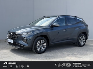 Hyundai Tucson 1.6 T-GDI HEV Comfort Smart / Afneembare Trekhaak / 1650kg Trekgewicht / Fabrieksgarantie tot 4-2029 / Stoel Stuurwiel Verwarming / Elektr. Achterklep / Adaptieve Cruise / Keyless /