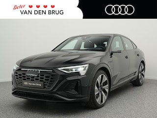 Audi Q8 e-tron S-line 55 quattro 115 kWh 408pk | Panoramadak | Trekhaak | Bang & Olufson | Stoelkoeling + verwarming | 22" velgen | Luchtvering |