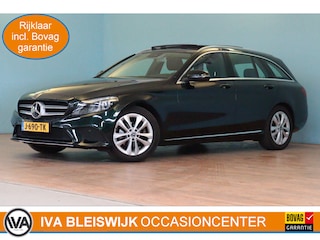 Mercedes-Benz C-klasse Estate 180 Business Solution Automaat | NAVI | CAMERA + PDC | SCHUIF / KANTELDAK | STOELVERW | ELEKTR KLEP |