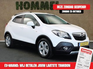 Opel Mokka 1.4 T Edition - AIRCO - BLUETOOTH TELEFOONVOORBEREIDING - TREKHAAK - PARKEERSENSOREN VOOR EN ACHTER - CRUISE CONTROL - LEDEREN STUURWIEL