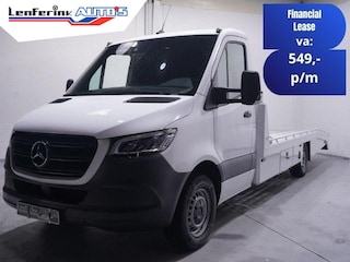 Mercedes-Benz Sprinter 316 CDI 163 pk Aut. Autotransporter Tijhof Navi, LED Koplampen, Adapt. Cruise, Trekhaak 2.800 kg, 2-Zits