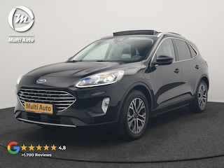 Ford Kuga 2.5 Titanium X PHEV 225pk Dealer O.H. | Trekhaak Afn. | Panodak | Adaptive Cruise | Head Up | 360 Camera | Bang & Olufsen | Sportstoelen & Stuur Verwarmd | Apple Carplay | Keyless | Blis | Navigatie | DAB | Plug In Hybrid |