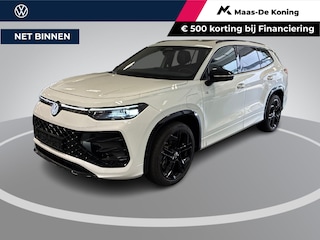 Volkswagen Tayron 1.5 eHybrid 272pk DSG R-Line Edition · Panoramadak · Inklap. Trekhaak · Harman Kardon · 360 Camera · Leder Varenna · Elek. Stoelen + Geheugen & Massage · Achterbank verwarmd · Garantie t/m 02-06-2030 of 100.000km