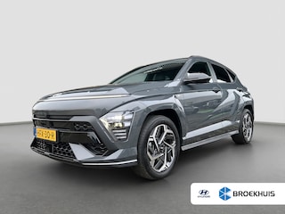 Hyundai Kona 1.6 GDI 141pk HEV N-Line | Premium audio | 360 camera | Bestuurdersstoel met geheugen | Adaptive cruise control | Dodehoek detectie | Full LED koplampen | Stoelverwarming | Stoelventilatie | Stuurverwarming