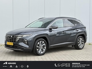 Hyundai Tucson 1.6 T-GDI MHEV Comfort Smart / Android Auto/Apple Carplay / Lederen Bekleding / Navigatie / Climate Control / Camera / Cruise Control / Draadloze Telefoonlader / Elektrische Stoel / Stoelverwarming / Lane Assist / Krell Audio / DAB /