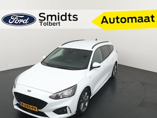 Ford Focus Wagon 125pk St-line X Automaat | Winterpack | Adapt. Cruise | Dealer onderh. | Camera | Elekt. achterklep |