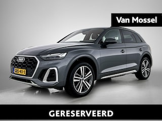 Audi Q5 55 TFSI e S edition 367 PK | Automaat | Trekhaak | Stoelverwarming | Stuurverwarming | Adaptive Cruise Control | Apple Carplay | Android Auto | Parkeersensoren | Elektrisch inklapbare spiegels | Elektrische achterklep |