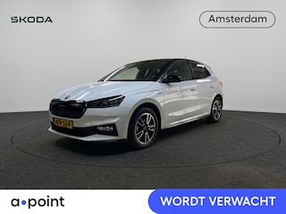 Skoda Fabia 1.0 TSI Monte Carlo 115 pk Automaat (DSG) | Verlengde garantie | Navigatie via App | Parkeersensoren | Achteruitrijcamera | Adaptieve cruise control | Stoelverwarming |