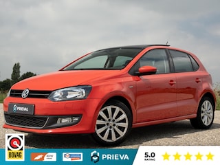 Volkswagen Polo 1.2 Easyline|Pano|Volledige Onderhoudshistorie| Nieuwe D-ketting|Apple & Android|Stoelverwarming|