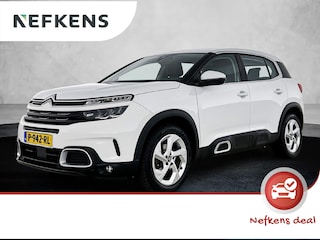 Citroën C5 Aircross SUV Live 130pk | Navigatie via Apple Carplay / Android Auto | Achteruitrijcamera | Climate Control | Cruise Control | Parkeersensoren v+a | Led koplampen | Armsteun | DAB+ radio | Bluetooth | Regensensor | Automatisch dimlicht | Multifunctioneel lederen stuurwiel | Trekhaak | 18" lichtmetalen velgen |