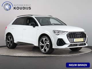 Audi Q3 45 TFSI e S edition Black optiek (Elek. trekhaak / Pano / 360 cam / ACC / Volleder / 20'')