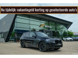 BMW X3 xDrive30e 292pk M-sport High Exe. Panoramadak Laser lampen 360 camera Black edition Sportstoelen leder