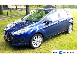 Ford Fiesta 1.0EB Titanium | NL-AUTO! | DEALER OH! | TREKHAAK | NIEUWE D-RIEM! | PARK SENS | VOORRUITVERWARMING | NAVI | CLIMA