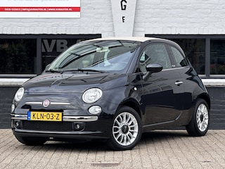 Fiat 500 1.2 Lounge Airco PDC Leder Cabrio