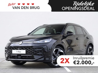Volkswagen T-Roc R-Line First Edition 1.5 eTSI 150 PK | Panoramadak | Black Style | Navigatie | Trekhaak | Elektrische achterklep |