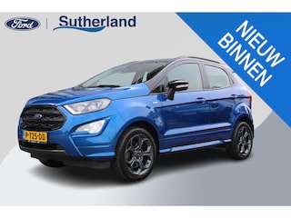 Ford Ecosport 1.0 EcoBoost ST-Line Black | Cruise Control | Navigatie | Parkeersensoren | Lichtmetalen Velgen | Zwart Dak |