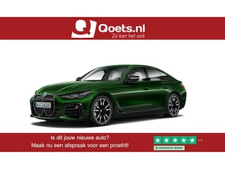 BMW i4 M50 High Executive 84 kWh Trekhaak - Panoramadak - Driving Assistant Professional - Harman Kardon - Stuurwielrand verwarmd - Parking Assistant Plus - BMW Laserlight - Elektrisch verstelbare/verwarmde stoelen -
