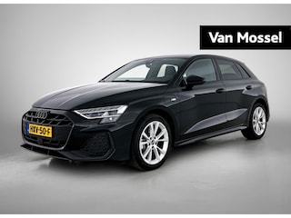 Audi A3 Sportback 40 TFSI e S edition 204 PK | S-line | Automaat | Camera | Adaptive Cruise Control | Climate Control | Stoelverwarming | Virtual Cockpit | LED Matrix | Lichtmetalen velgen | Privacy glass |