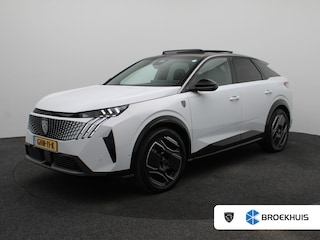 Peugeot 3008 GT 73 kWh 94% SOH | Full Option | Lederen Bekleding | Stoelverwarming en Ventilatie | Massage Stoelen | Elektrisch Verstelbare Stoelen met Geheugen | Panormadak | Hifi Premium Audio | Afneembare Trekhaak | 360 Graden Camera | Drive Assist Pakket | Elektrische Kofferklep | 20" Lichtmetalen Velgen