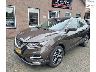 Nissan Qashqai 1.2 Tekna +. Historie aanwezig. Panoramadak, cruise, navigatie, stoelverwarming, 360 camera etc. Prijs inc garantie