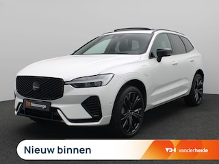 Volvo XC60 2.0 T6 Plug-in hybrid AWD Plus Black Edition 336PK Pano-Schuifdak, Trekhaak, 21" LM Velgen, 360gr. Camera, Head-Up Display, Elektr. Achterklep, Keyless, Memorystoel