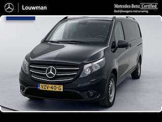 Mercedes-Benz Vito Lang 66 kWh DC 266km WLTP Dubbele cabine 5 zitplaatsen Navigatie Snelladen Camera Schuifdeur L+R