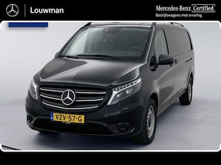 Mercedes-Benz Vito Extra Lang 66 kWh DC 266km WLTP Dubbele cabine Led Schuifdeur L+R 5-zitplaatsen Navigatie Camera Snelladen