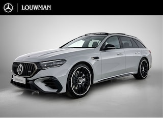 Mercedes-Benz E-klasse AMG 53 4MATIC+ Night Edition | Premium Plus | ENERGIZING-pakket | Winterpakket | Warmtecomfort pakket | AIR BALANCE pakket | USB–pakket Plus | Trekhaak | Stoelverwarming | Middenconsole in AMG Carbon | Multicontourstoelen | 21-inch kruisspaak AMG velgen | 360° camera | Panoramaschuifdak |