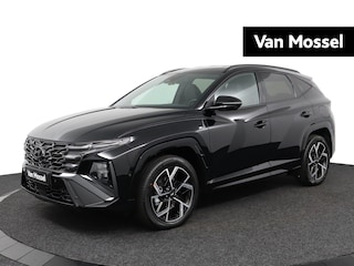 Hyundai Tucson 1.6 T-GDI HEV N Line | Uit Voorraad Leverbaar | Apple Carplay/Android Auto | Suéde/Lederlook Interieur | 360 Camera | Head-Up Display | Sport Stuurwiel | Lichtmetalen Velgen 19'' |